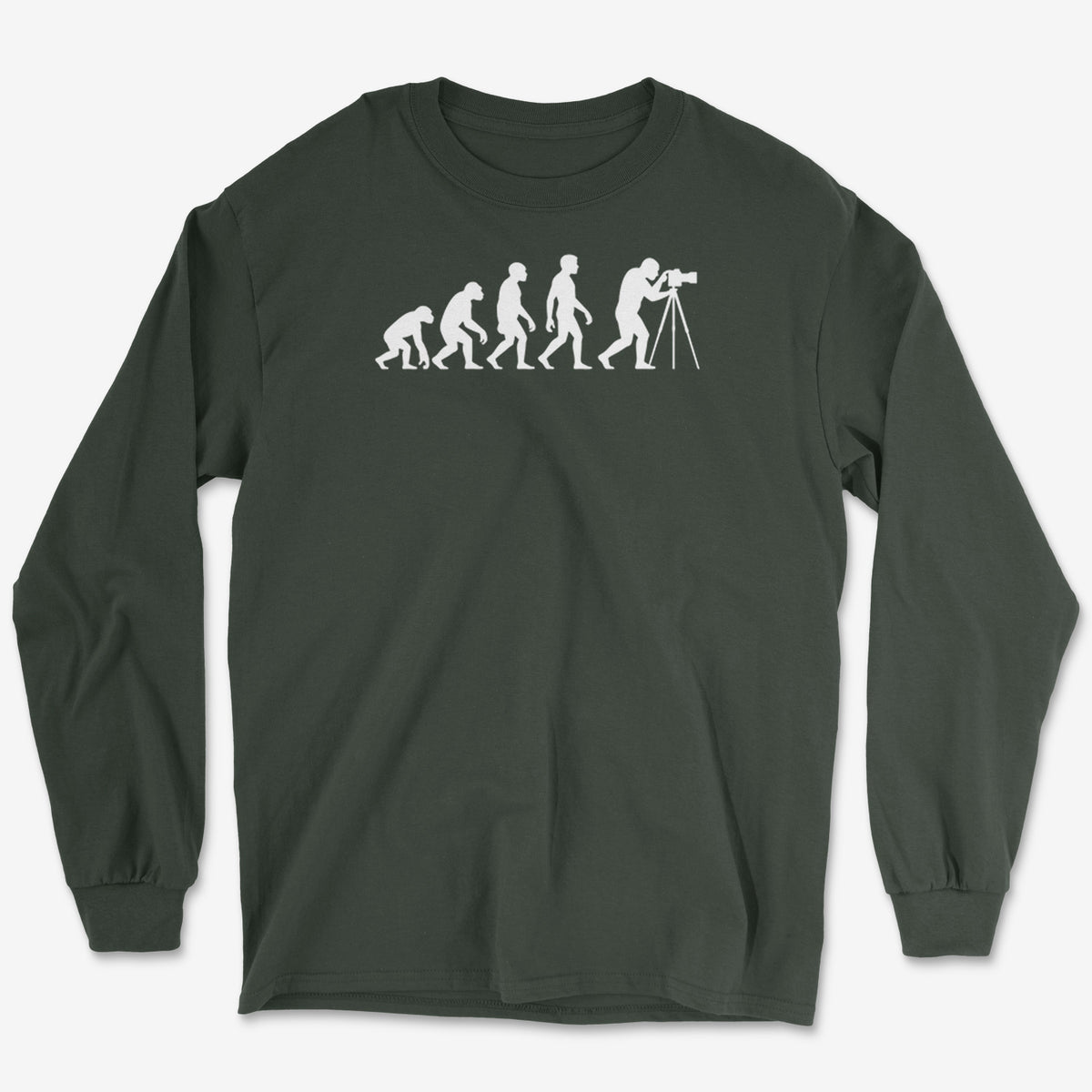 Evolution Man Long Sleeve Tee