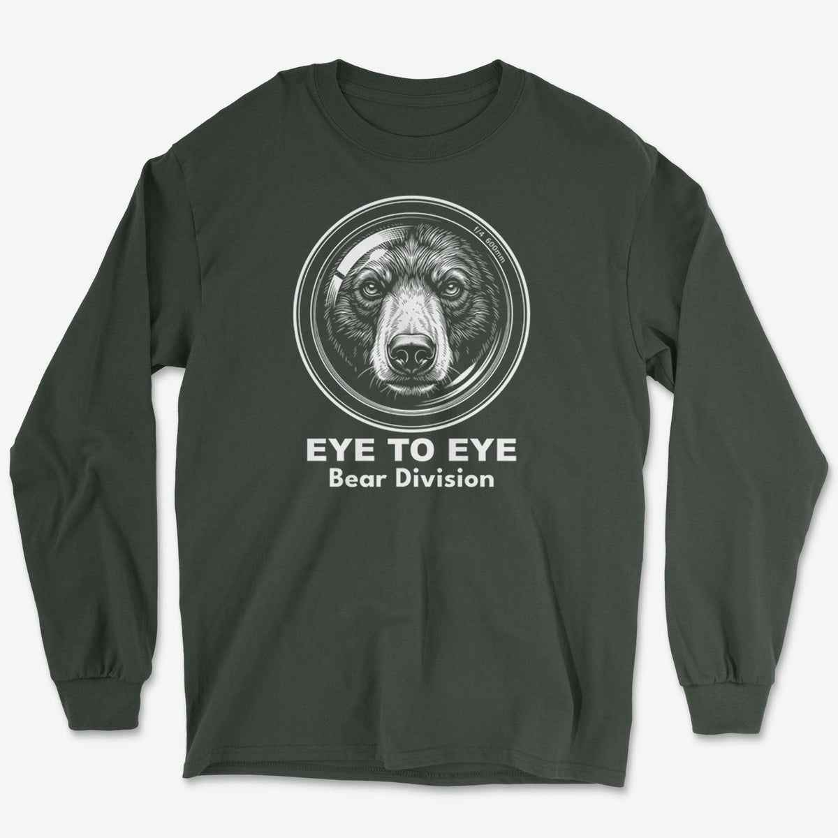 Eye to Eye Bear Long Sleeve Tee