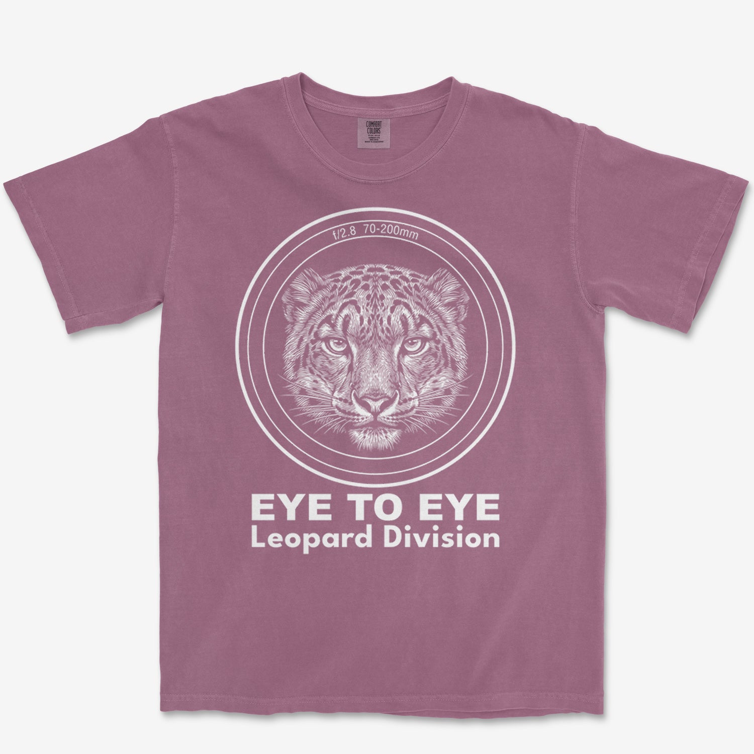 Eye to Eye Leopard Heavyweight Tee