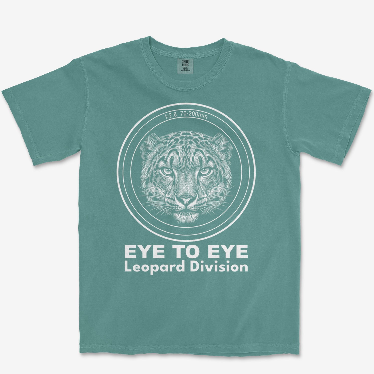 Eye to Eye Leopard Heavyweight Tee