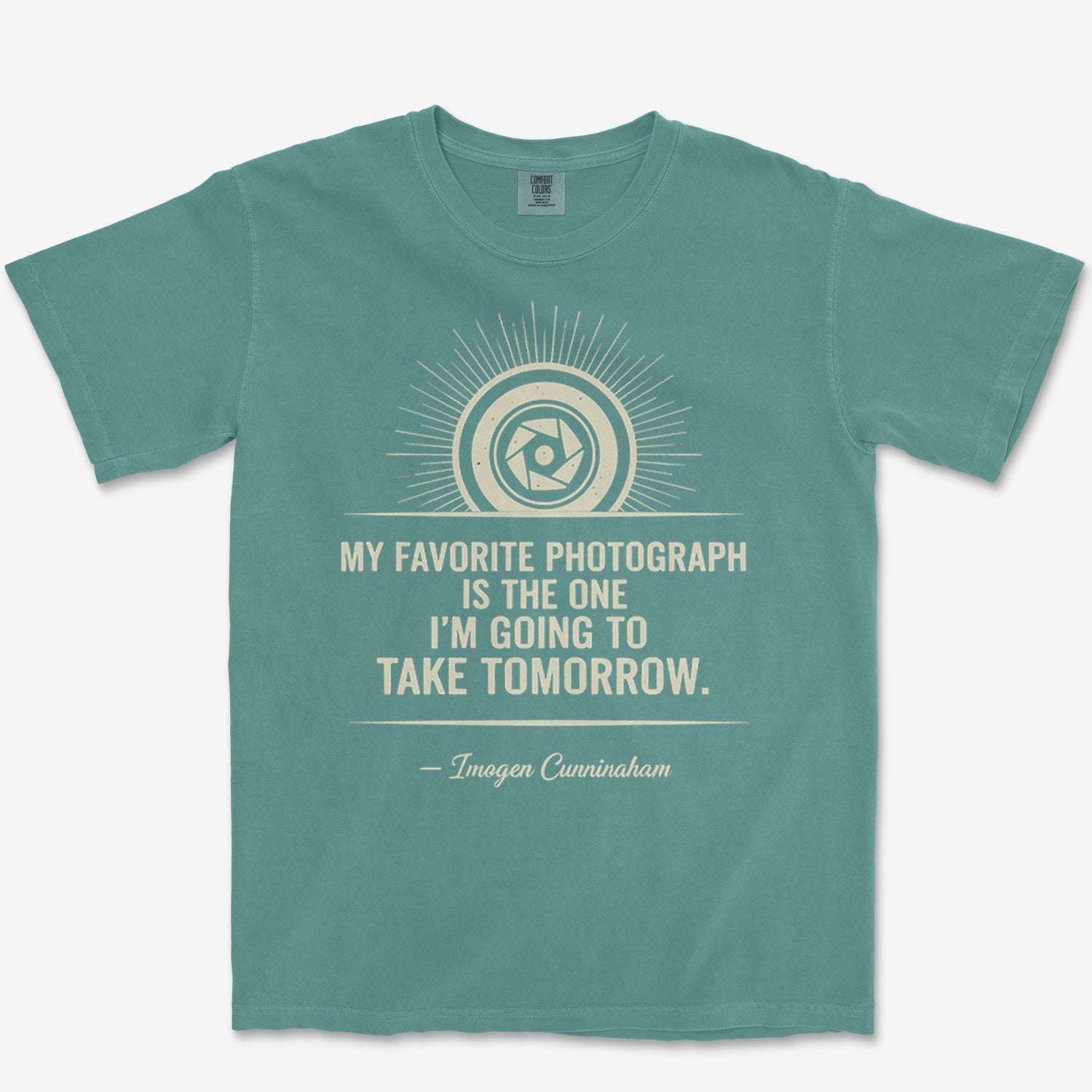 T-Shirt Blue Spruce / S Favorite Photo Heavyweight Tee