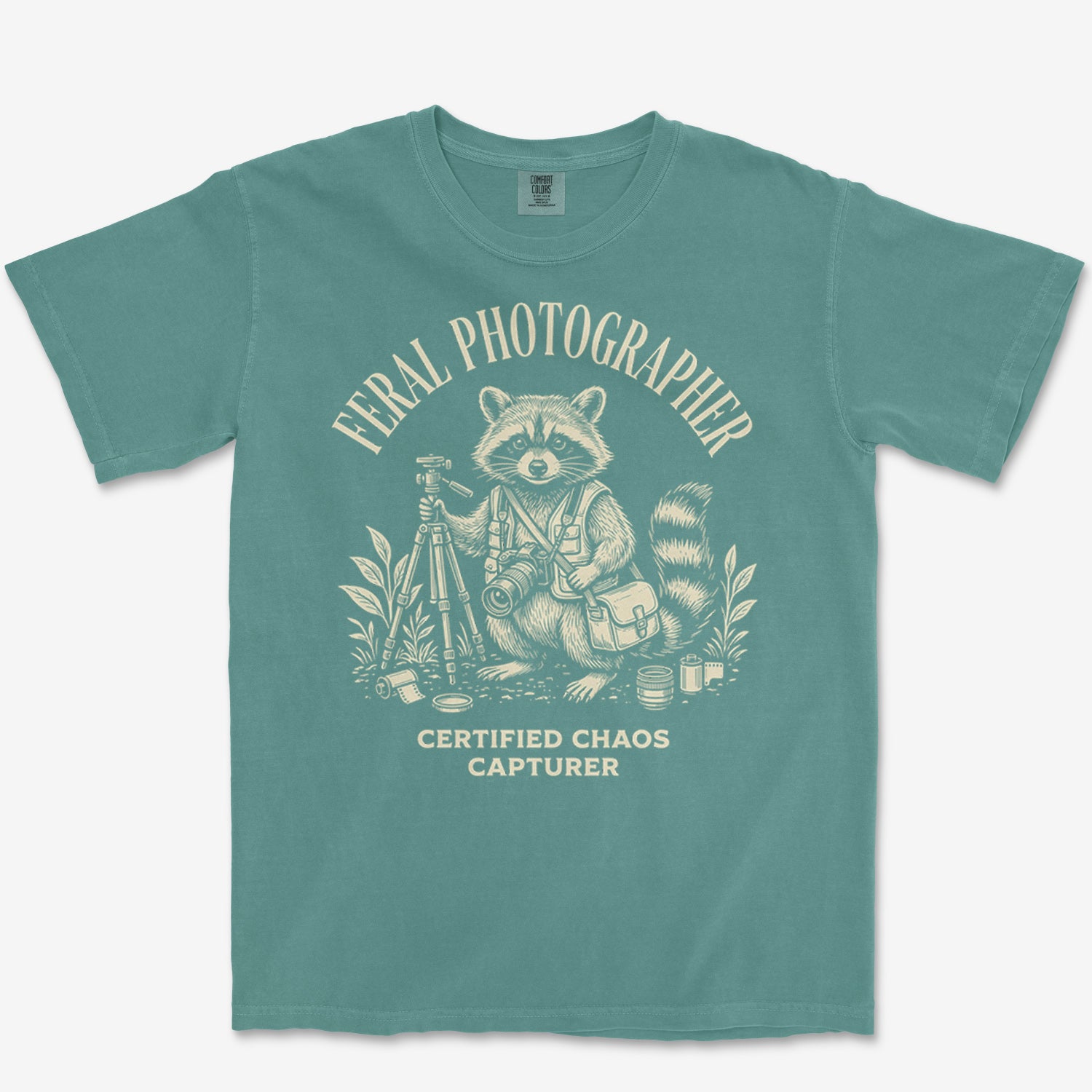 Feral Photographer Heavyweight Tee