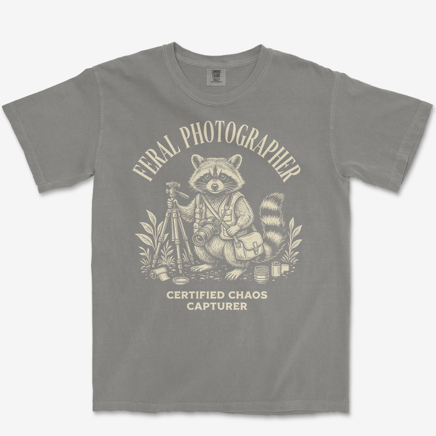 Feral Photographer Heavyweight Tee