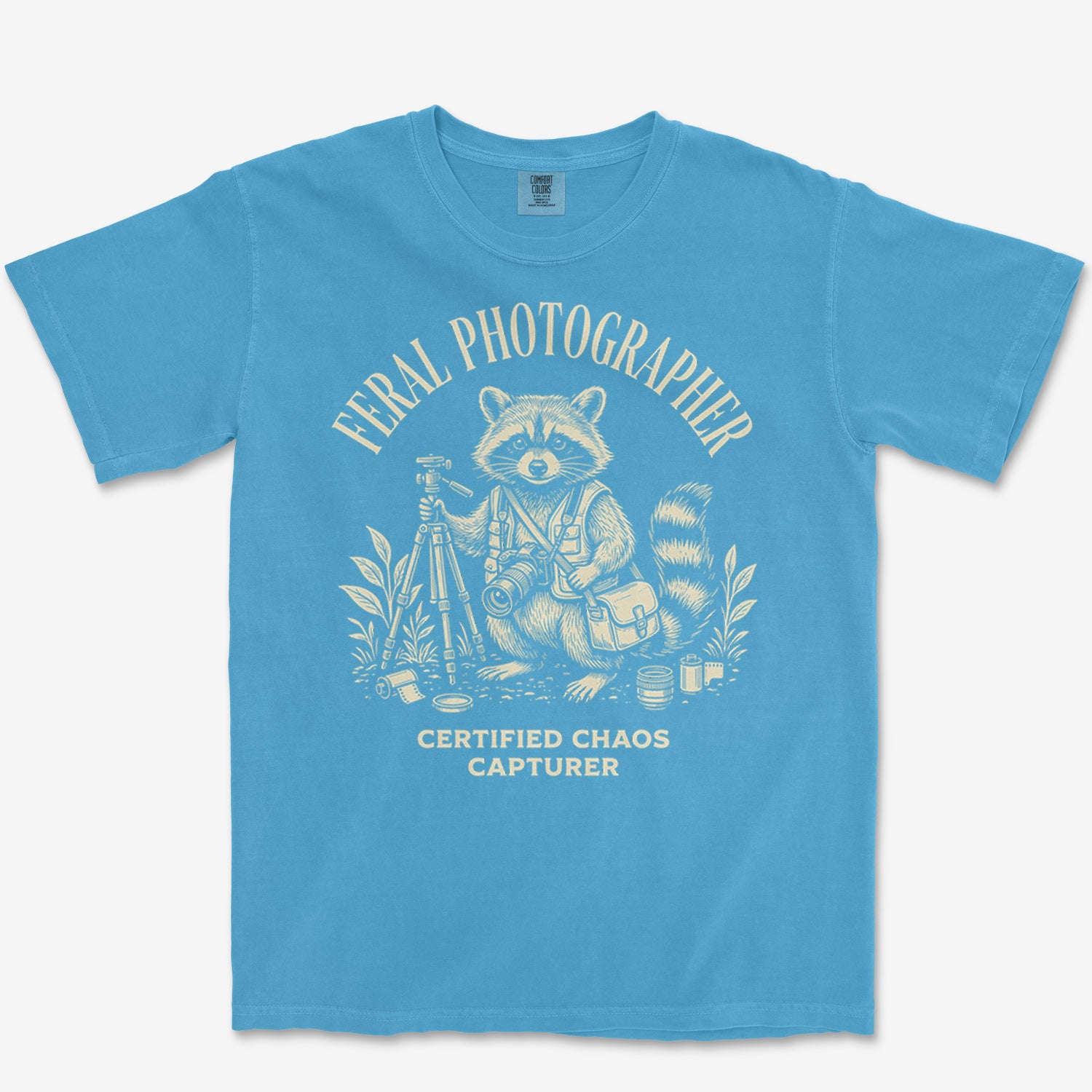 Feral Photographer Heavyweight Tee