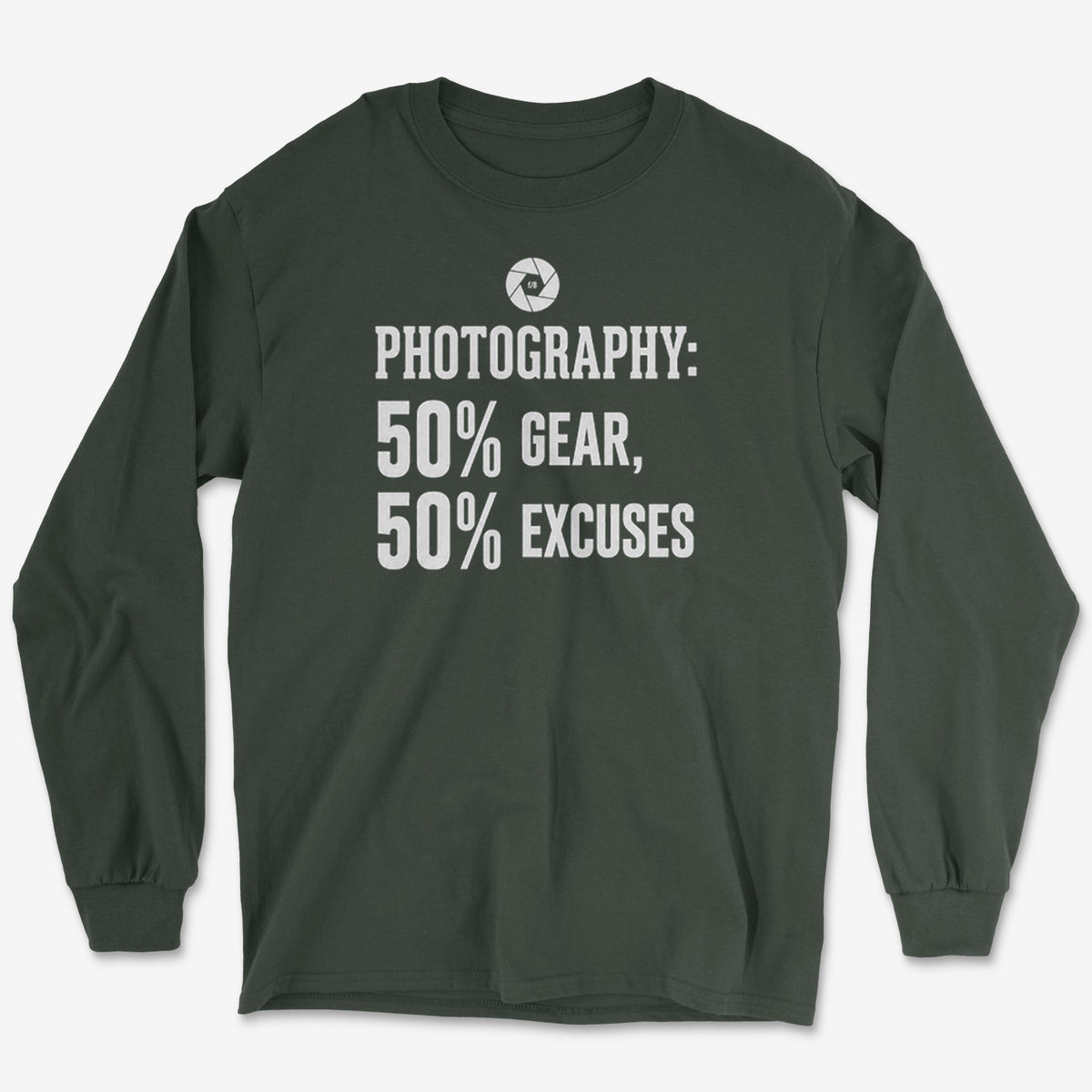 Fifty Percent Gear Long Sleeve Tee