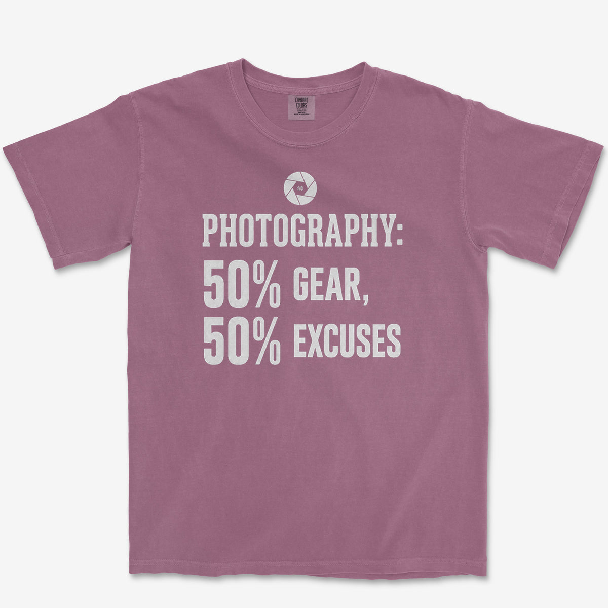 Fifty Percent Gear Tee — berry