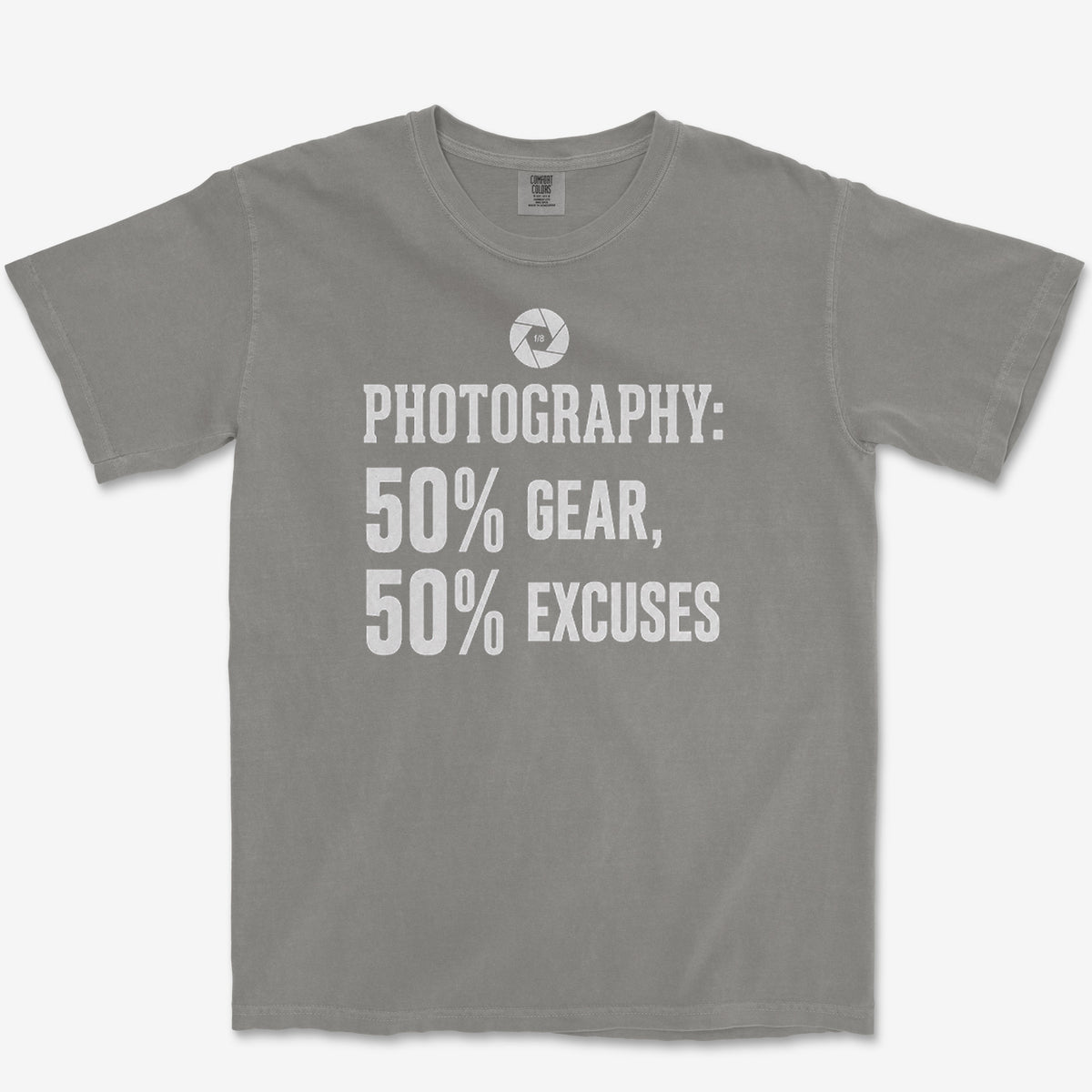 Fifty Percent Gear Tee — grey
