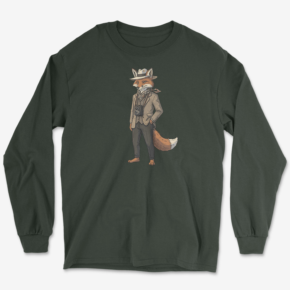 Fox Photographer Long Sleeve Tee