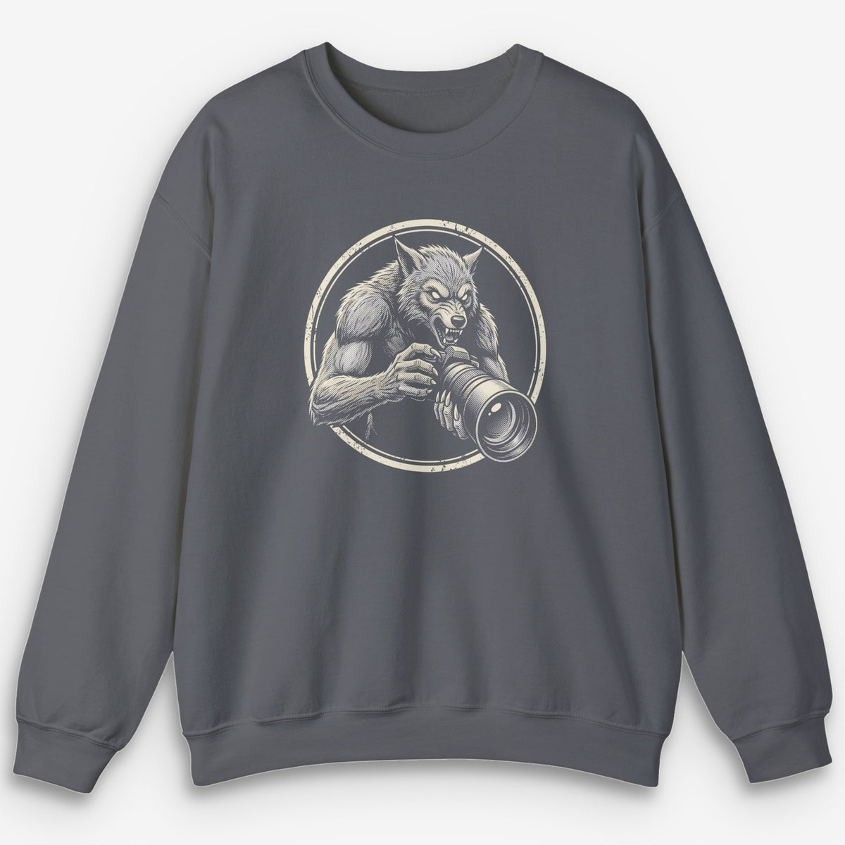 Full Moon, Full Frame Sweatshirt