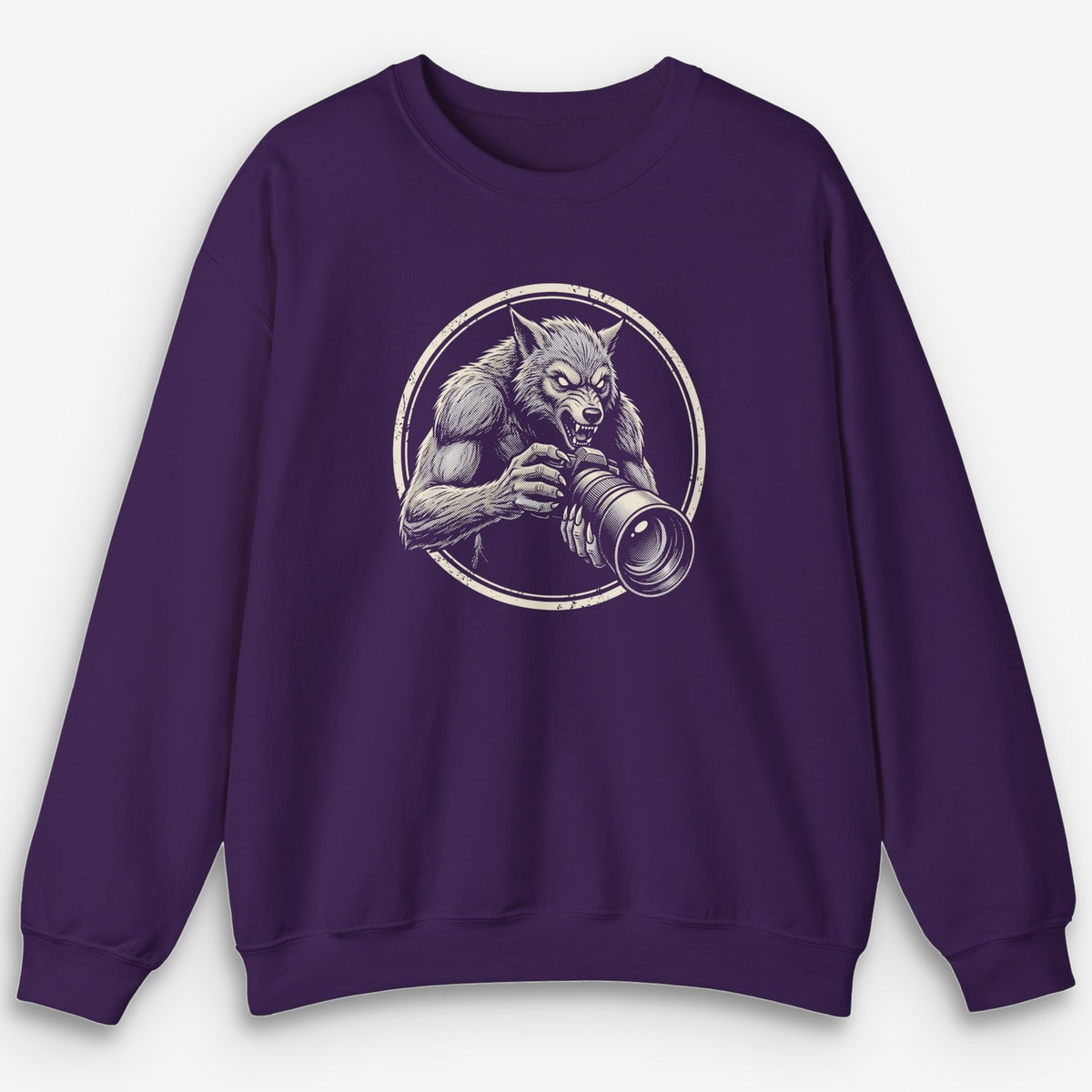 Full Moon, Full Frame Sweatshirt