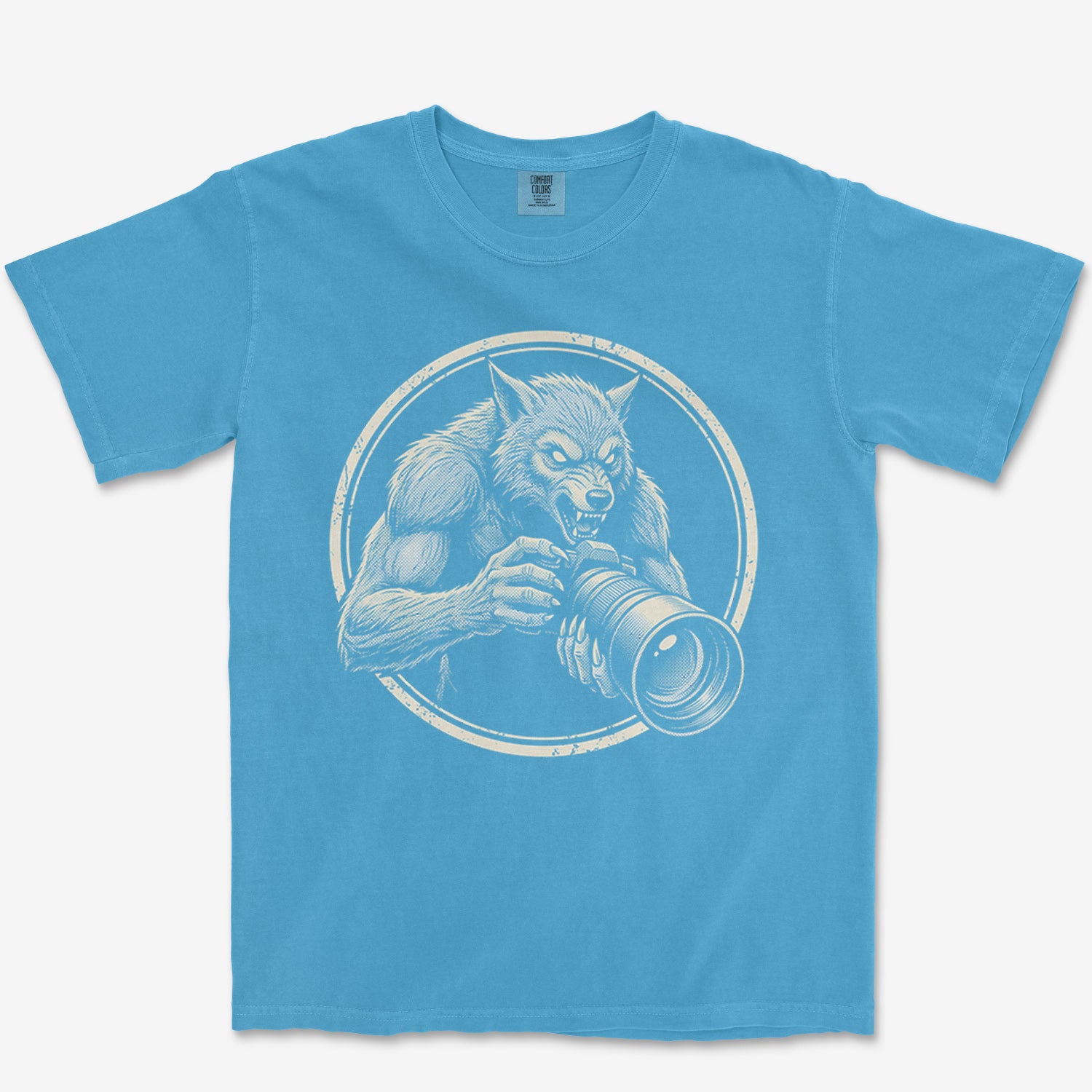 Full Moon, Full Frame Heavyweight Tee