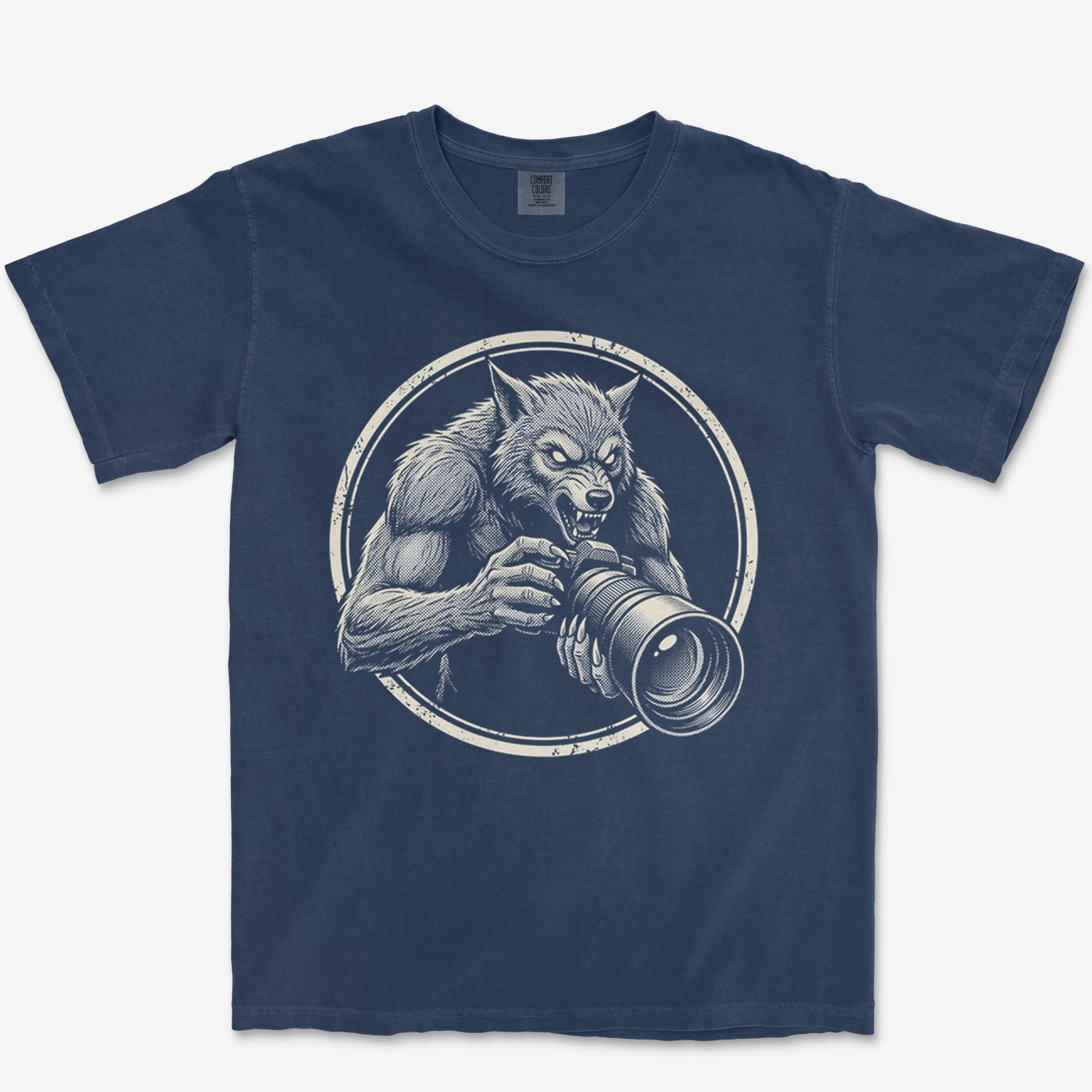 Full Moon, Full Frame Heavyweight Tee