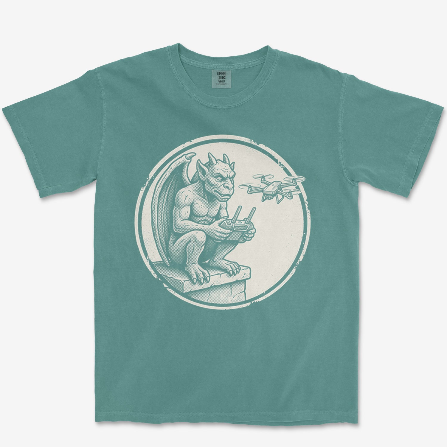 Gargoyle's Eye View Heavyweight Tee