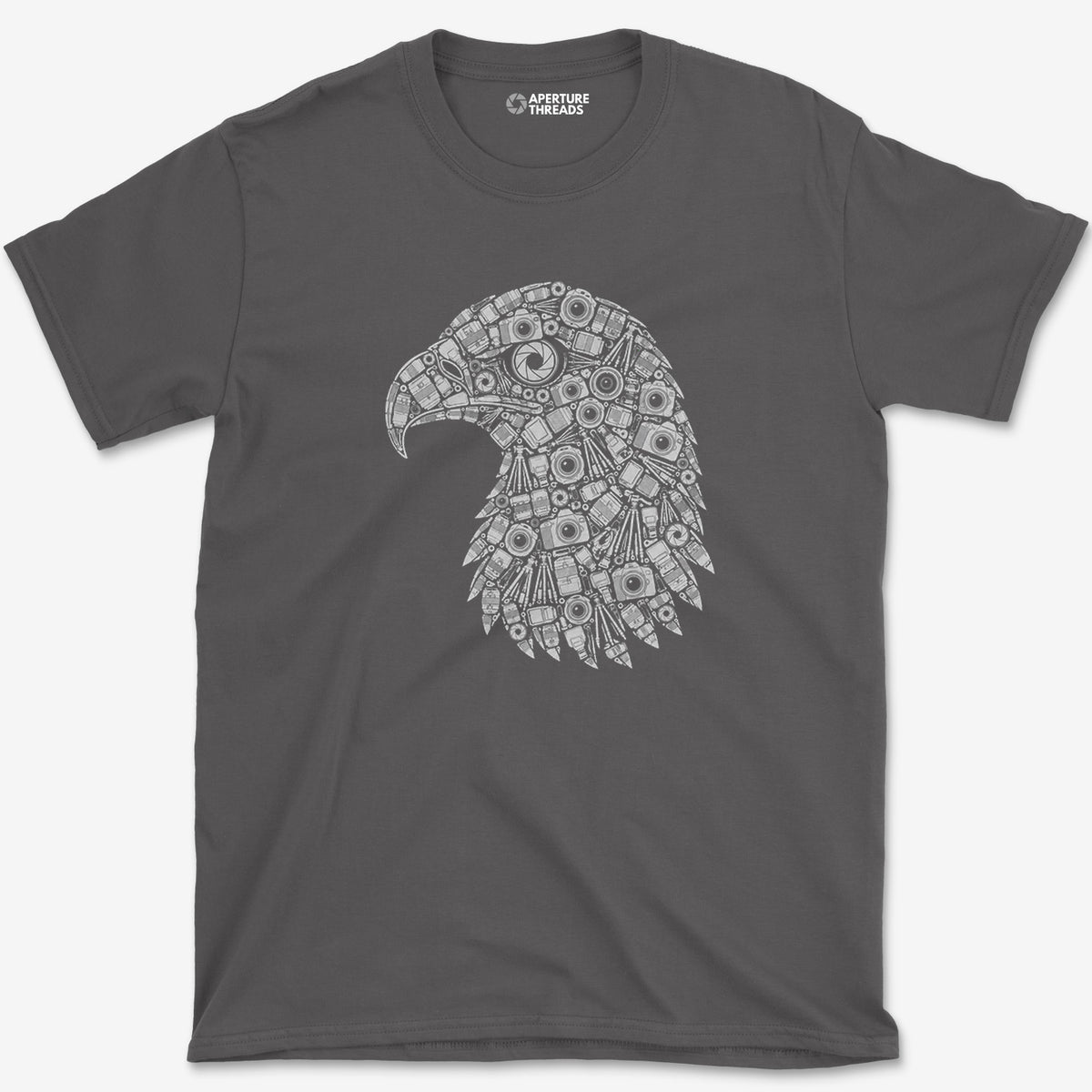 Gear Junkie Eagle T-Shirt — charcoal