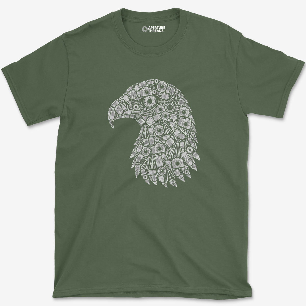 Gear Junkie Eagle T-Shirt — military green