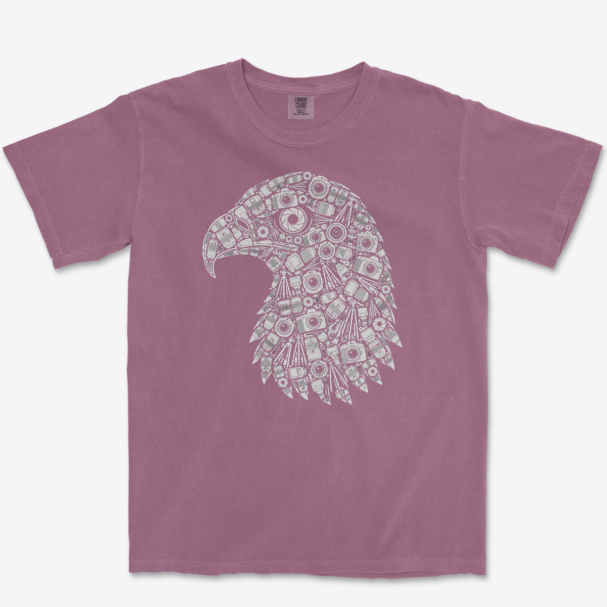Gear Junkie Eagle Tee — berry
