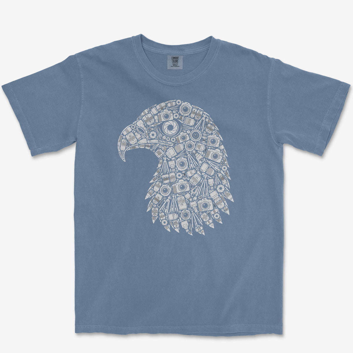 Gear Junkie Eagle Tee — blue jean