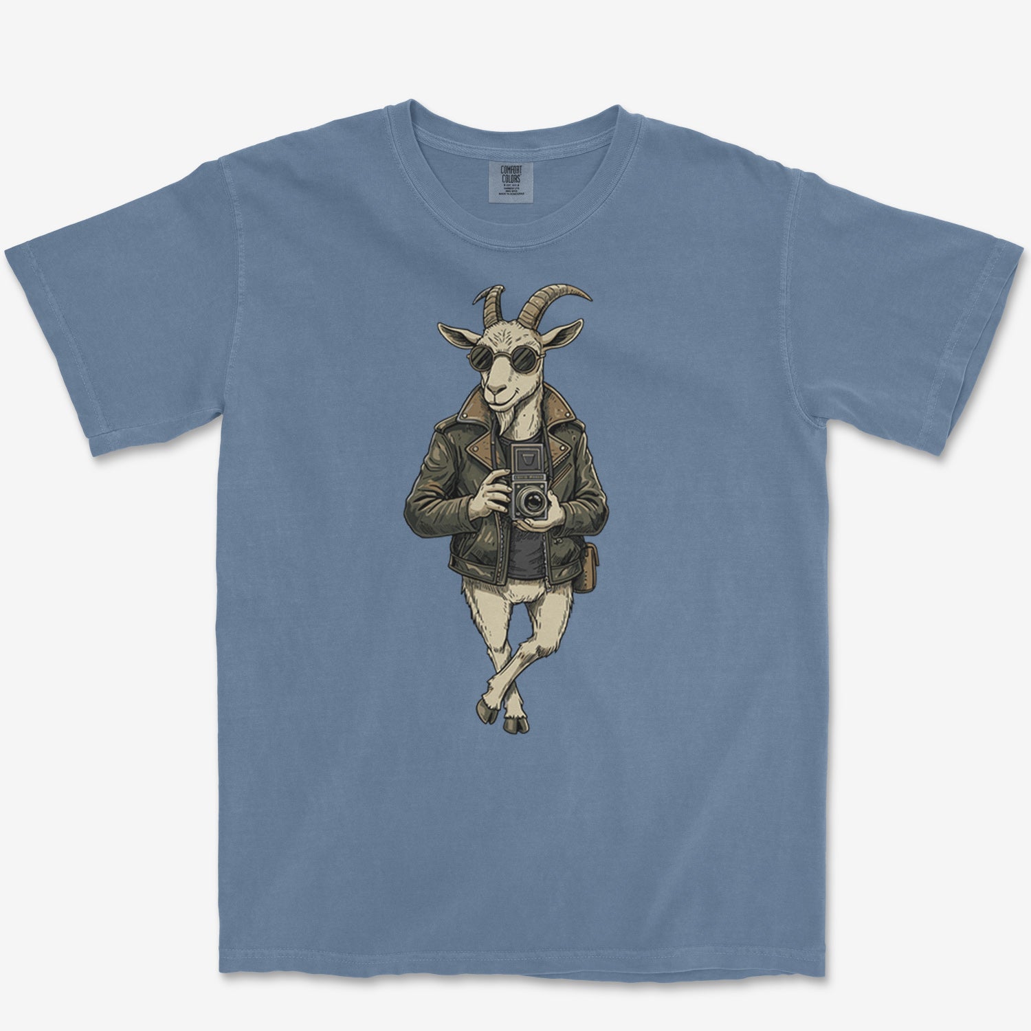 Goat Photographer Heavyweight Tee