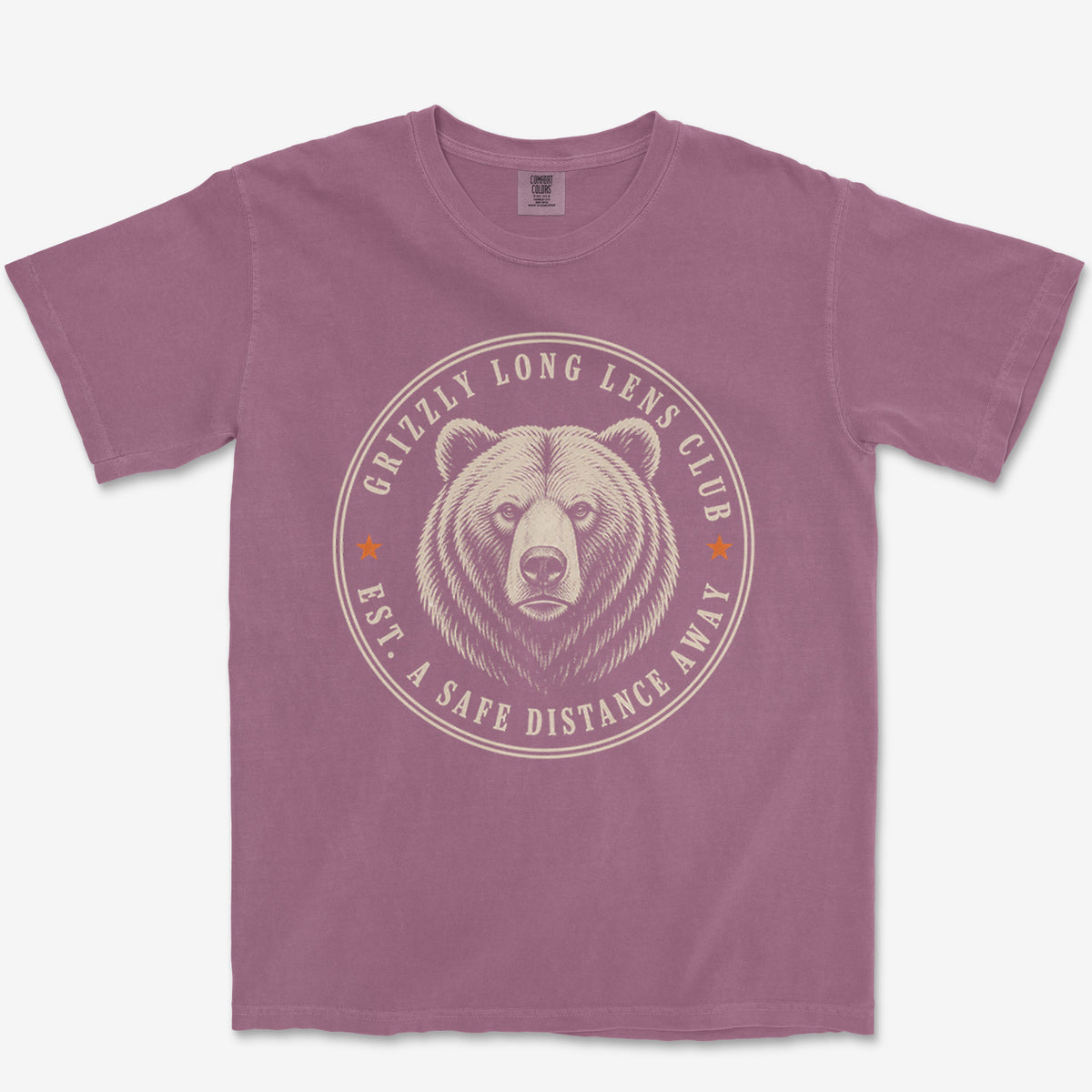 Grizzly Long Lens Club Heavyweight Tee