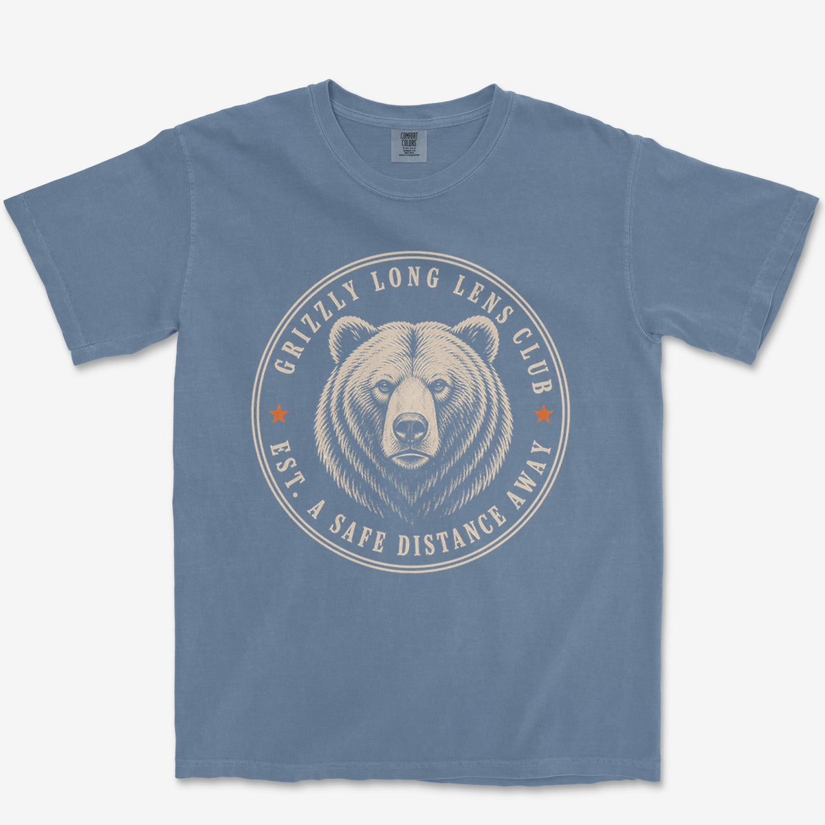 Grizzly Long Lens Club Heavyweight Tee