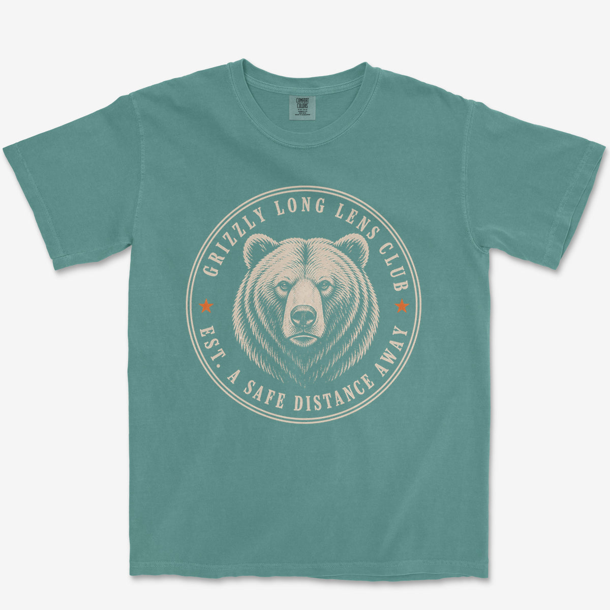 Grizzly Long Lens Club Heavyweight Tee