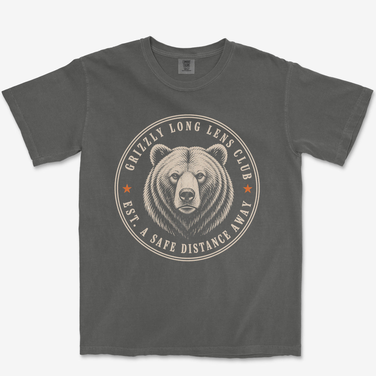 Grizzly Long Lens Club Heavyweight Tee