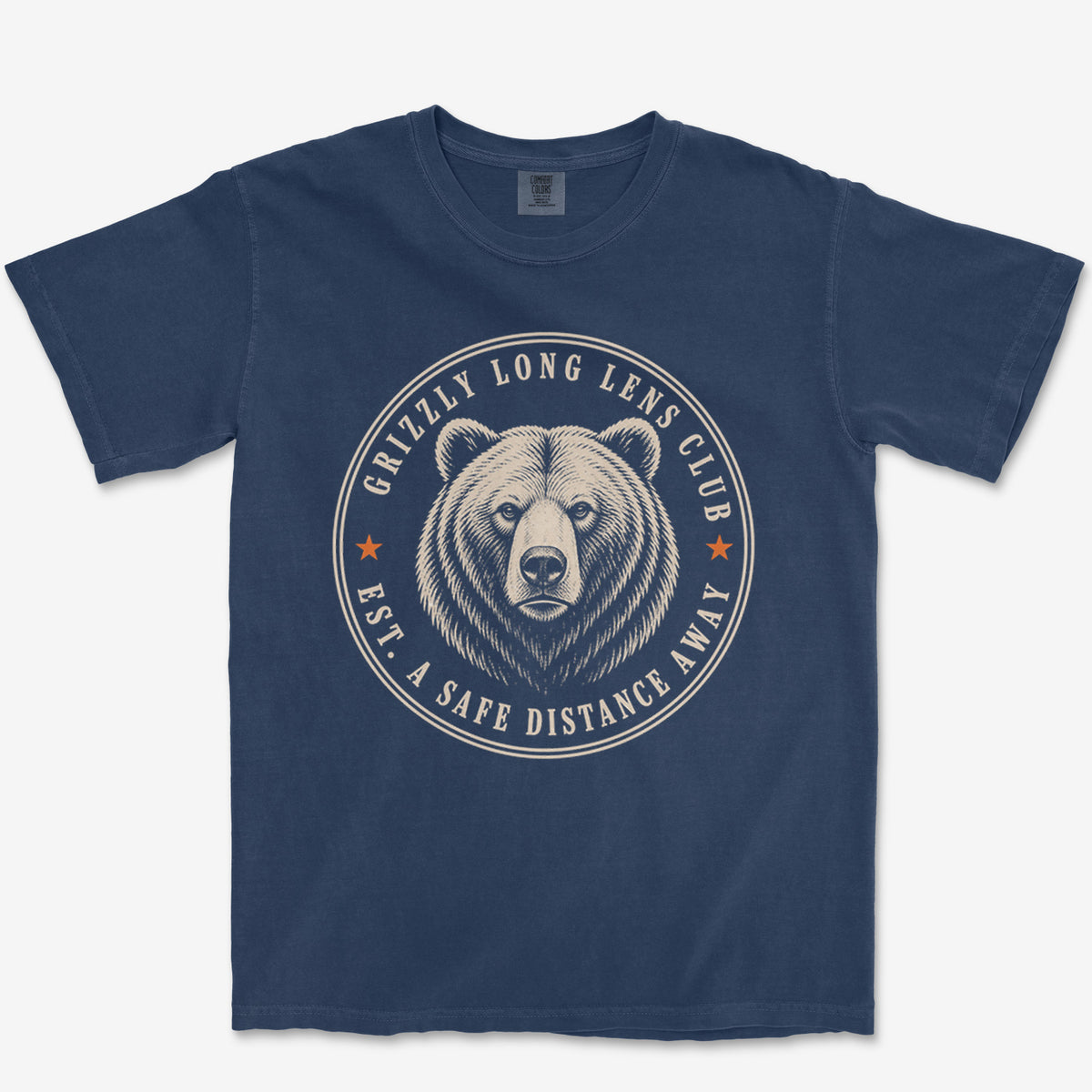 Grizzly Long Lens Club Heavyweight Tee