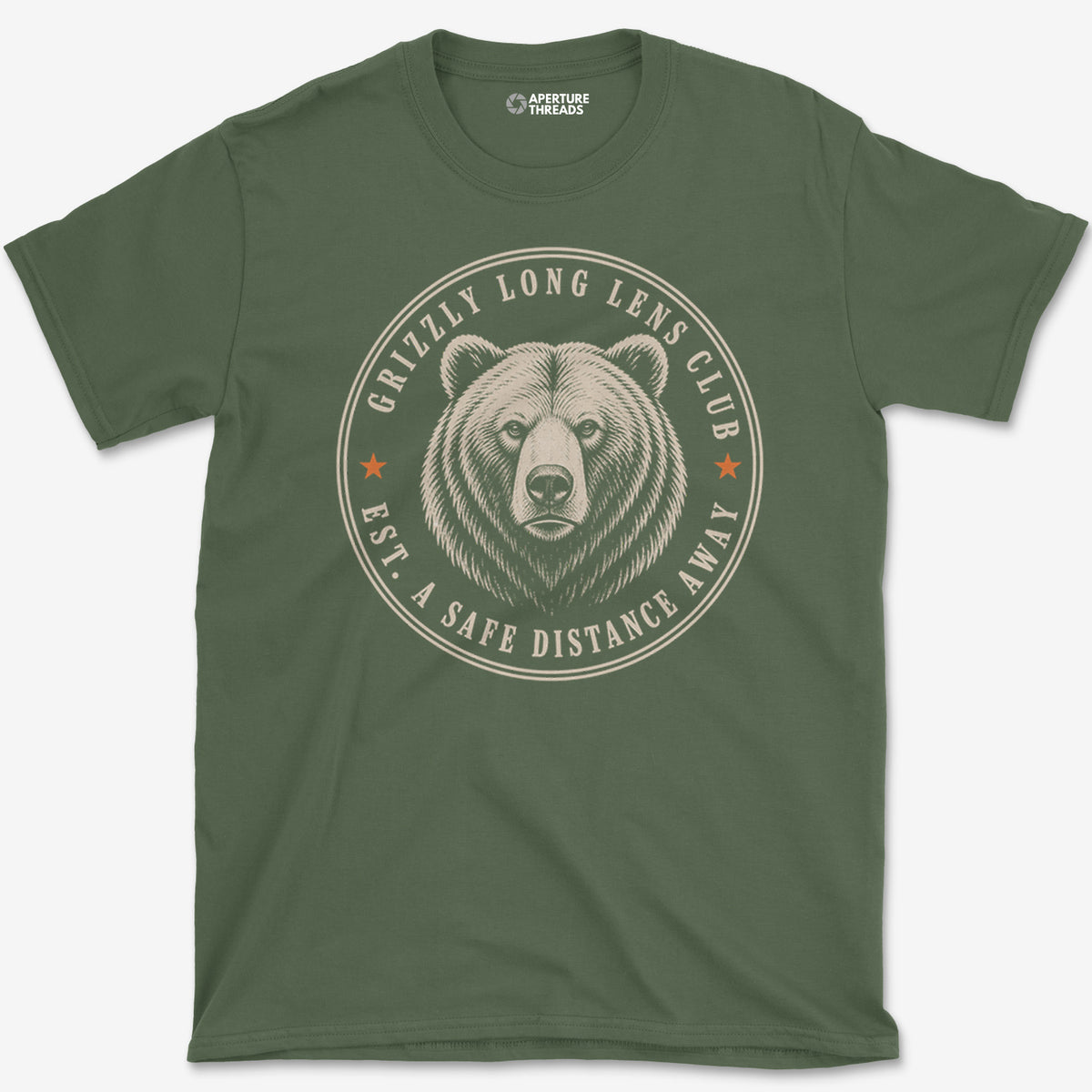 Grizzly Long Lens Club T-Shirt