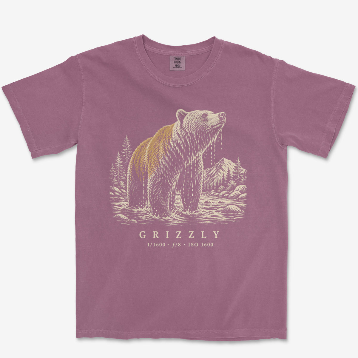 Grizzly Plate Heavyweight Tee
