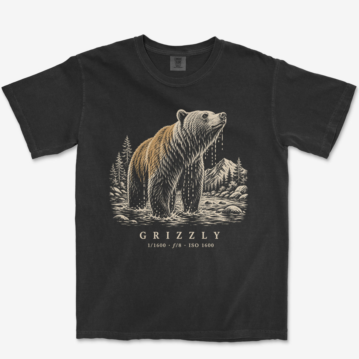 Grizzly Plate Heavyweight Tee