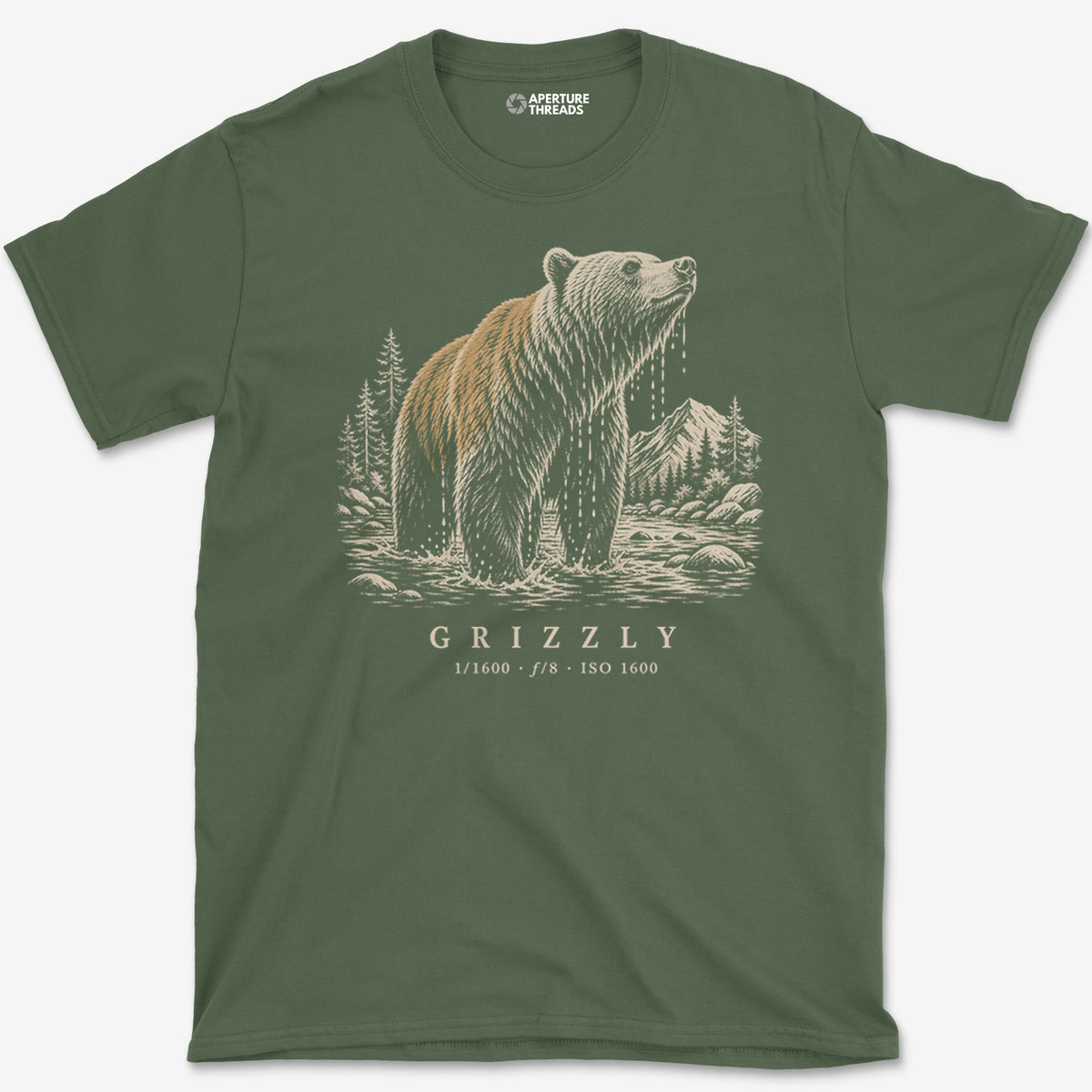 Grizzly Plate T-Shirt