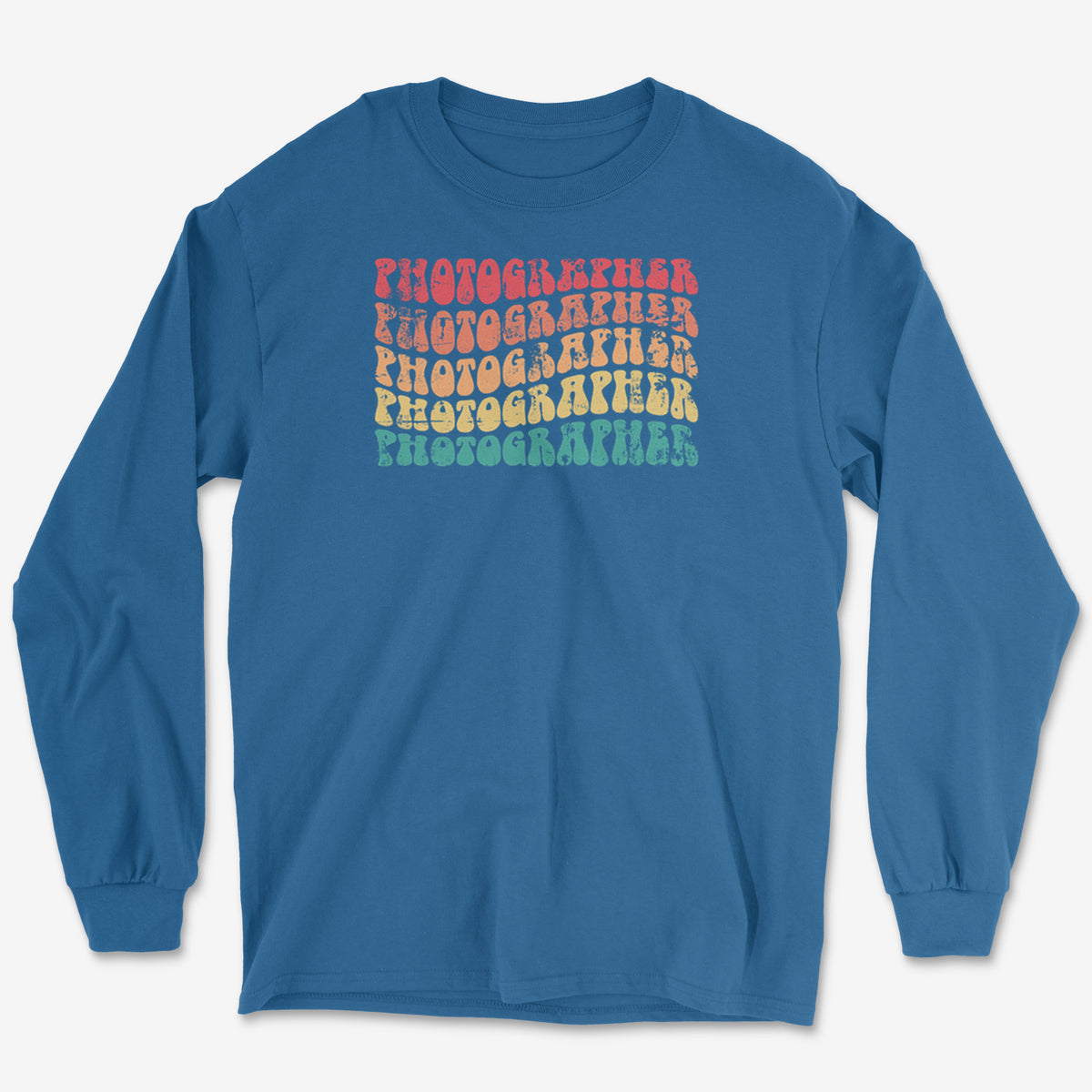 Groovy Photographer Long Sleeve Tee