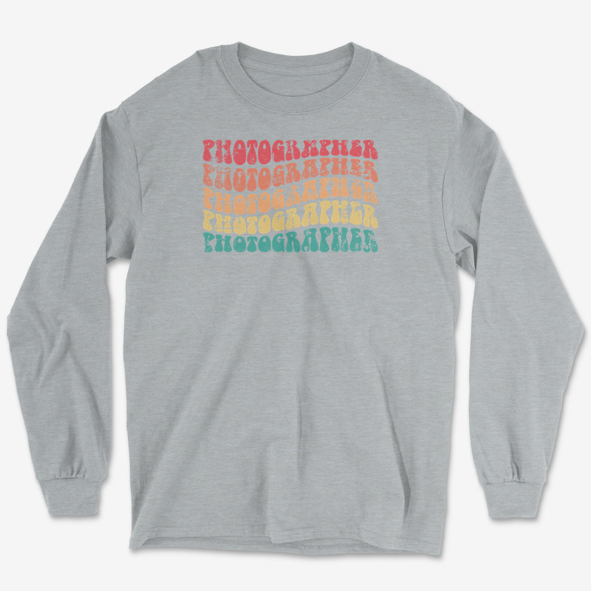 Groovy Photographer Long Sleeve Tee