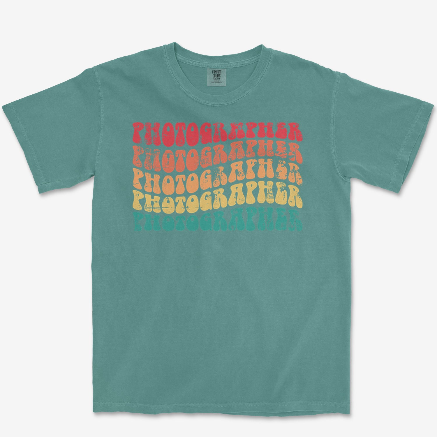 Groovy Photographer Heavyweight Tee