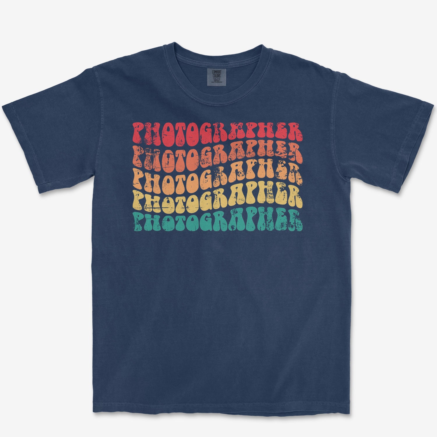 Groovy Photographer Heavyweight Tee