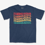 Groovy Photographer Heavyweight Tee