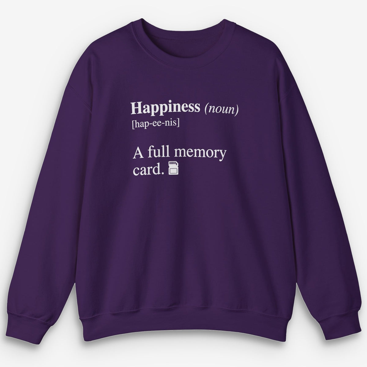 Happiness Card Sweatshirt