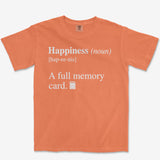 Happiness Card Heavyweight Tee