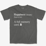 Happiness Card Heavyweight Tee