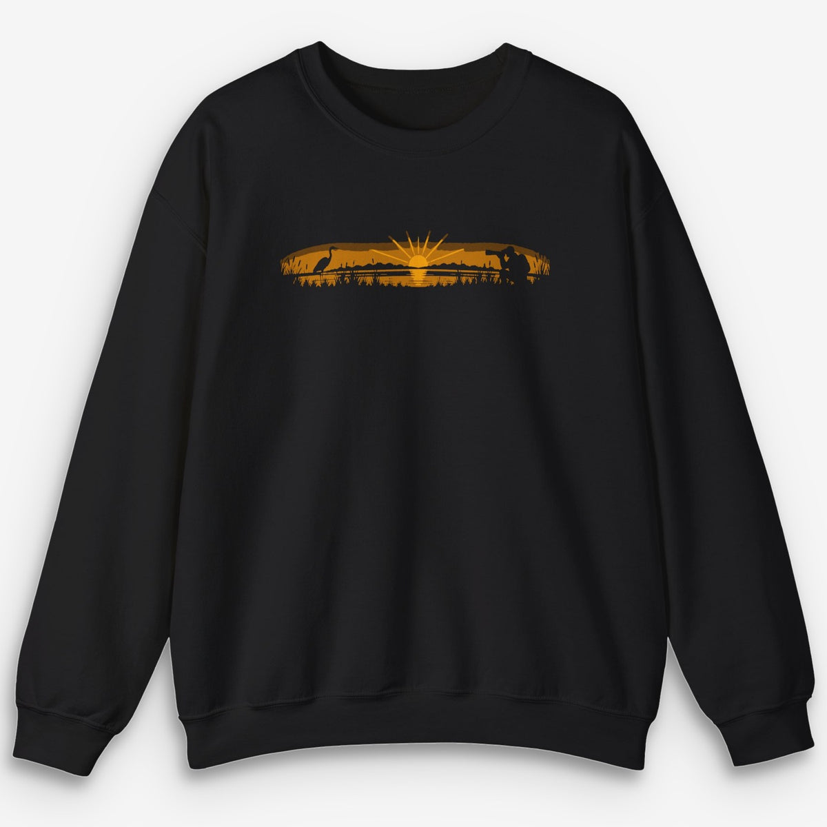 Heron At First Light Sweatshirt