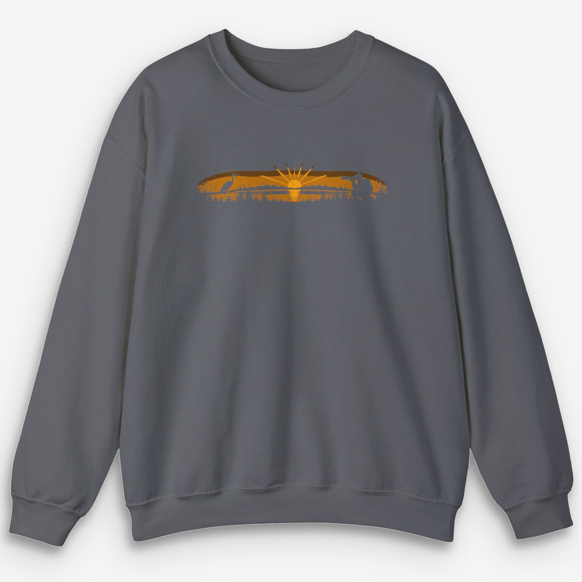 Heron At First Light Sweatshirt