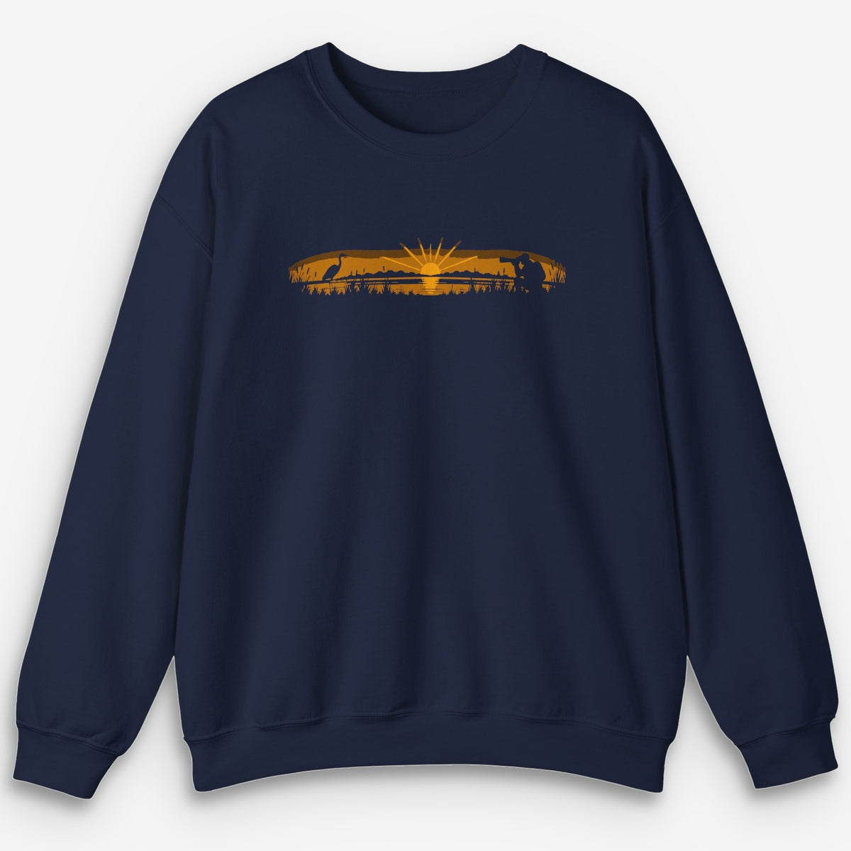 Heron At First Light Sweatshirt
