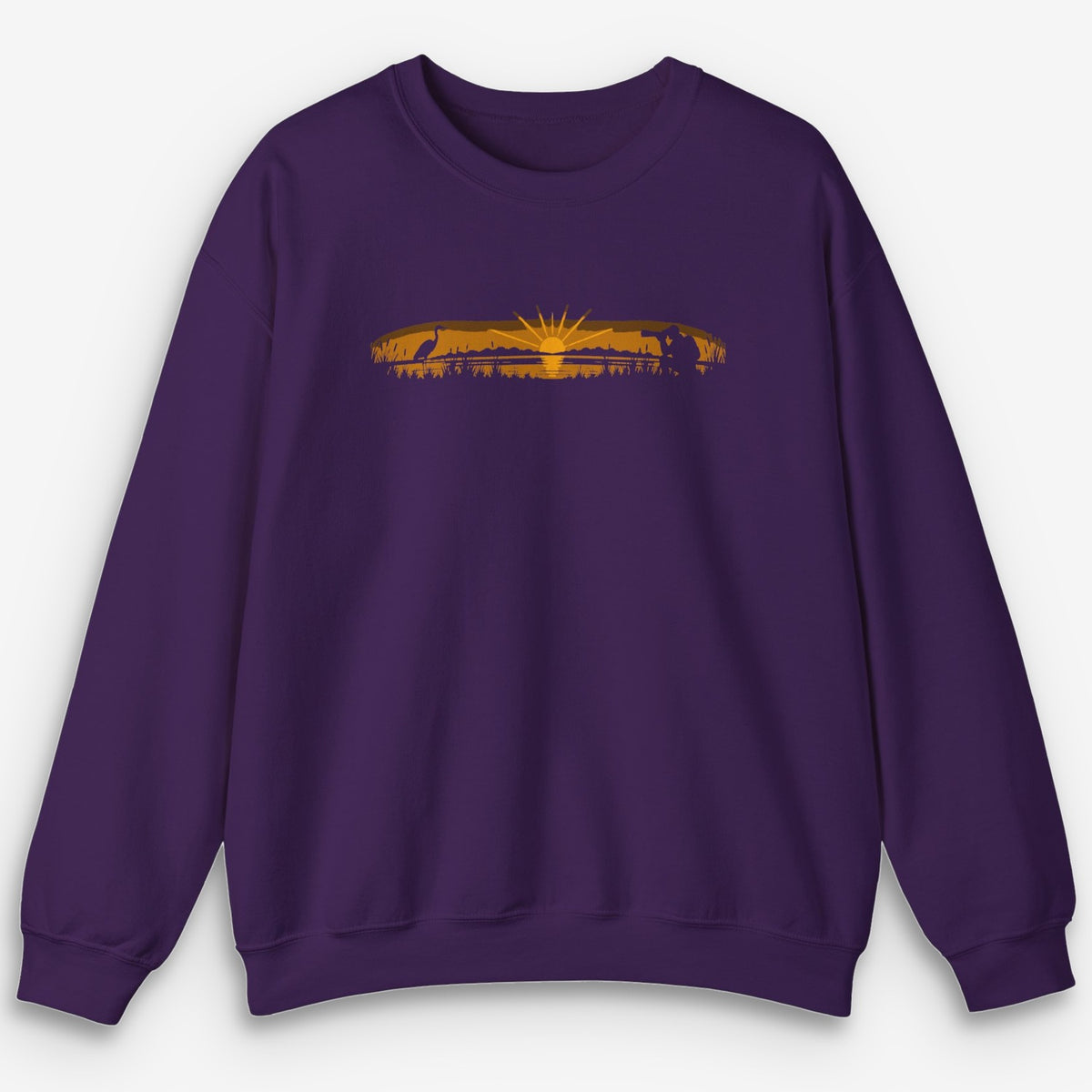 Heron At First Light Sweatshirt