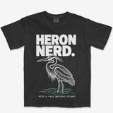Heron Nerd Heavyweight Tee