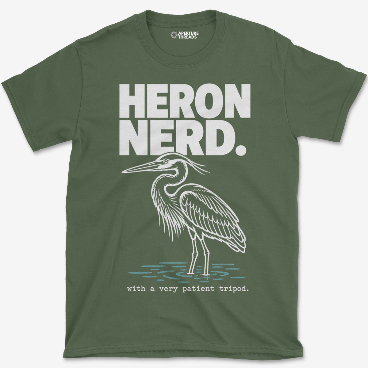 Heron Nerd T-Shirt