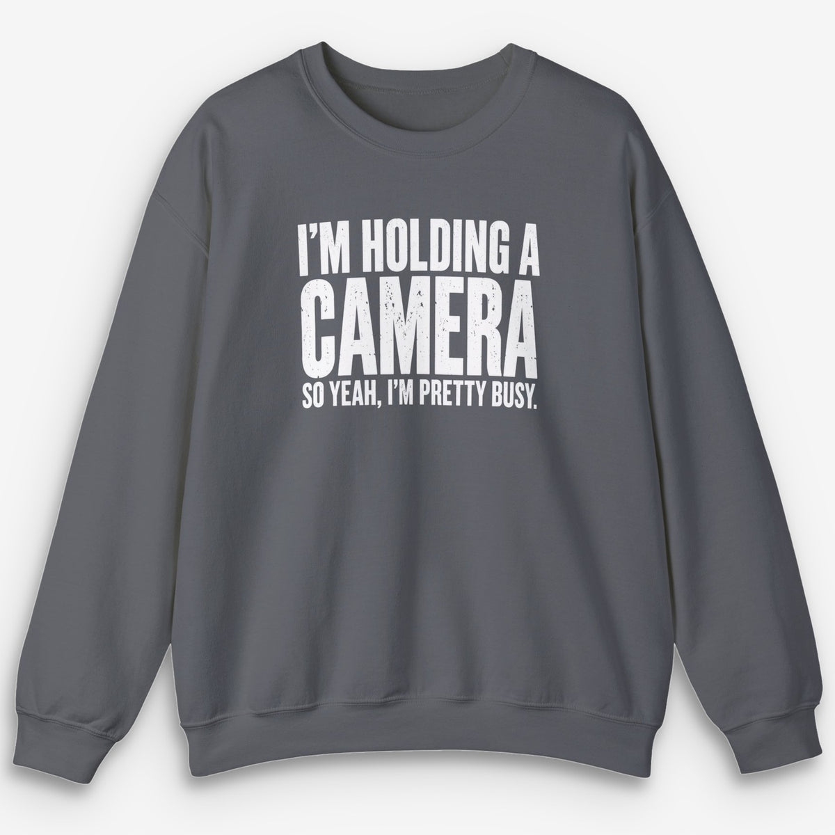 Holding A Camera Sweatshirt
