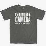 Holding A Camera Tee — pepper