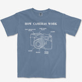 How Cameras Work Heavyweight Tee