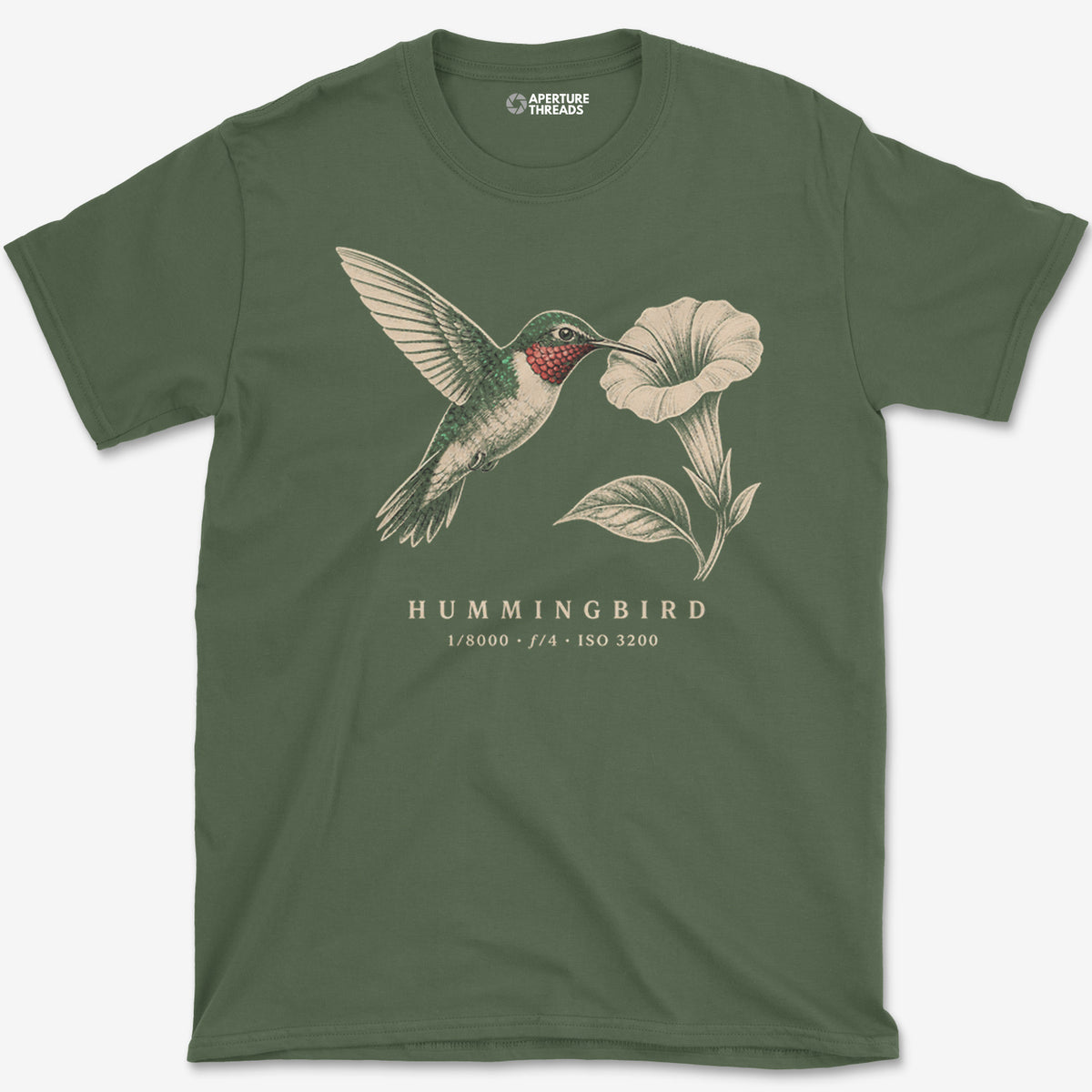 Hummingbird Plate T-Shirt