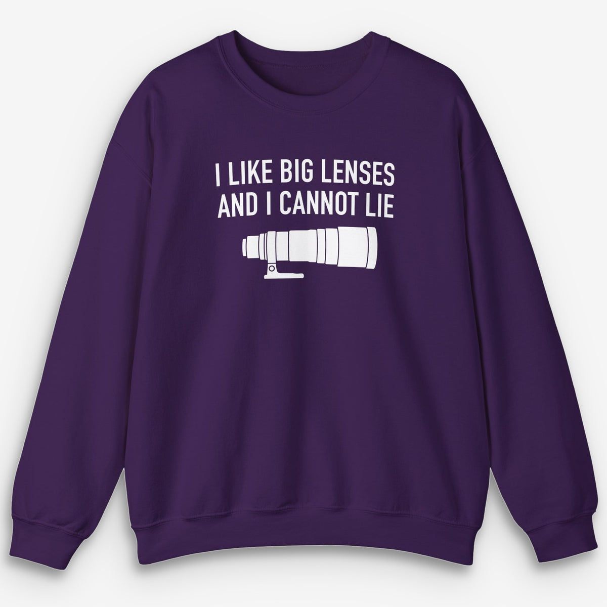 I Like Big Lenses Sweatshirt